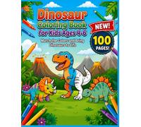 Dinosaur Maze Book for Kids Ages 4-6: Fun Coloring Pages to Boost Creativity & Fine Motor Skills