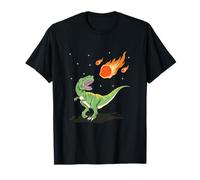 Dinosaur Meteorite Comet Meteor Shower Tyrannosaurus T-Shirt