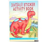 Dinosaur Mini Sticker Activity Book for Party Bags
