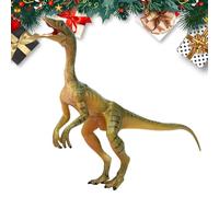 Dinosaur Model Toy - 17x11x3.5cm PVC Cement, Interactive Compsognathus | Perfect For Kids Boys Girls Party Favors, Birthday, Home Entertainment, Outdoor Fun, Learning Imagine