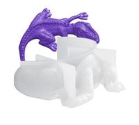 Dinosaur Molds For Resin, Silicone Mold For Resin Casting | Epoxy Epoxy Mold For Dinosaur Candles, DIY Craft Ornament Mould, Office Decoration,