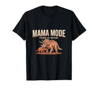 Dinosaur Mom Mama Mode Fierce by Nature T-Shirt
