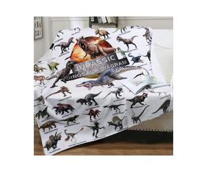 (Dinosaur Names, S) Jurassic Dinosaur Park Blanket Flannel Winter Bed Sofa Room Decoration Blanket