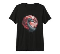 Dinosaur Nature Landscape Brachiosaurus Premium T-Shirt