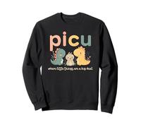 Dinosaur Nurse "Where Little Things Are A Big Deal" - PICU Sweatshirt