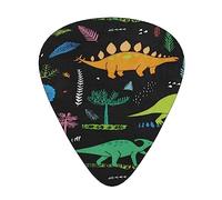 Dinosaur Palm Leaf Print Guitar Pick Special Instrument Pick Unisex Guitar Pick