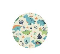 Dinosaur Pattern Car Air Fresheners 6 Pcs, Funny Hanging Car Air Fresheners Cute Long Lasting Scented Mirror Hanging Decoration Ornaments Gift Interior Decor Accessories For Men Women