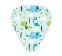 Dinosaur pattern Print Guitar Pick,12 Pack,Includes Thin,Medium,Heavy Gauges,Suitable for guitar,ukulele