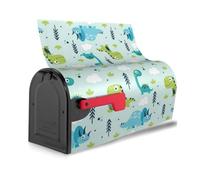 Dinosaur pattern Print Reusable Waterproof Mailbox Cover Magnetic for Unique Easy toIdentify Mailboxes