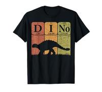 Dinosaur Periodic Table Elements Ankylosaurus Paleontologist T-Shirt