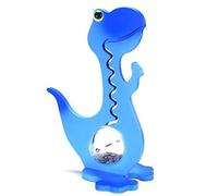 Dinosaur Piggy Bank for Kids - 50cm Tall Coin Bank - Large Money Box with Belly Storage - Fun Educational Gift - Blue Dino Toy Bank - Teaches Saving - Premium Quality - Coinnassaurus