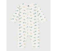 Petit Bateau Baby A0CSQ Sleep Well Without feet, White/Multicolor, 3 Months
