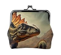 Dinosaur Print Versatile Coin Purse Exquisite Mini Wallet Cute Change Pouch for Any Occasion