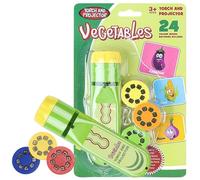 Dinosaur Projector Flashlight with 3 Discs 24 Images, Dinosaur Torch Projector for Boys & Girls, Kids Portable Torch Toy Night Light, Educational Science Kit for Bedroom, Ceiling, Wall & Tent