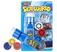 Dinosaur Projector Flashlight with 3 Discs 24 Images, Dinosaur Torch Projector for Boys & Girls, Kids Portable Torch Toy Night Light, Educational Science Kit for Bedroom, Ceiling, Wall & Tent