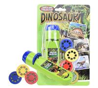 Dinosaur Projector Flashlight with 3 Discs 24 Images, Dinosaur Torch Projector for Boys & Girls, Kids Portable Torch Toy Night Light, Educational Science Kit for Bedroom, Ceiling, Wall & Tent