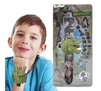 Dinosaur Projector Watch - Digital Electronic Wrist Toy, Projection Display with Adjustable Strap, Interactive Fun Gadget | Kids Boys Girls Birthday Gift School Party Collectible Educational Ente