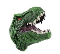 Dinosaur Puppet - Realistic Dinosaur Head Hand Puppets Toy | Flexible Rubber Hand Puppet | Vinyl Rubber Soft T Rex For Kids Story Telling Activities Imaginative Play Daycare Preschool Role Playing Sho