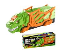 Dinosaur Race Car Tracks Colorful Educational Vehicle Playset