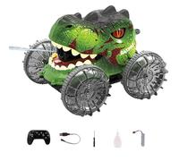 Dinosaur Remote Control Car, 17cm Monster Truck Toys, 2.4G Rc Car Dinosaur Toy with Spray Roar LED Lights, Boys Toys Age 3 4 5 6 7 8, Toddler Kids Toy Gifts Birthday Presents Easter Xmas (A1)
