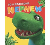 DINOSAUR ROAR BIRTHDAY CARD NEPHEW