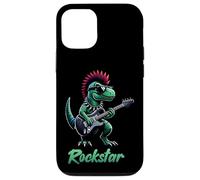 Dinosaur Rock Star Guitar Rock'n Roll Music Singer, Band Case for iPhone 12/12 Pro