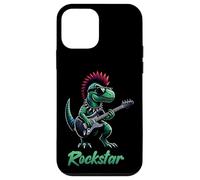 Dinosaur Rock Star Guitar Rock'n Roll Music Singer, Band Case for iPhone 12 mini