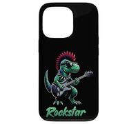 Dinosaur Rock Star Guitar Rock'n Roll Music Singer, Band Case for iPhone 13 Pro