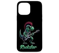 Dinosaur Rock Star Guitar Rock'n Roll Music Singer, Band Case for iPhone 13 Pro Max