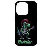 Dinosaur Rock Star Guitar Rock'n Roll Music Singer, Band Case for iPhone 14 Pro