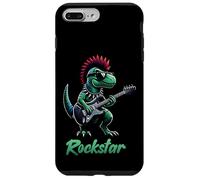 Dinosaur Rock Star Guitar Rock'n Roll Music Singer, Band Case for iPhone 7 Plus/8 Plus