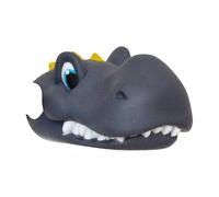 Dinosaur Scooter Accessories - Silicone 18x10x9cm | Childrens Balance Bike Bicycle Handlebar Decorations | Animal Head Decorative Toys For Kids And Trike For Outdoor Play Use