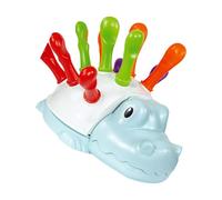 Dinosaur Sensory Learning Toy Safe Plugging Playset Enhances Creativity Fine Motor Skills For Preschool Children Color Cognitive Toy