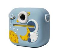Dinosaur Shaped Kids Camera Instantly Photo Printer 1080P Video Recorder 2.4inDisplay 400mAh Battery Playful Learning Tool Kids Instantly Print Camera