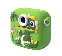 Dinosaur Shaped Kids Camera Instantly Photo Printer 1080P Video Recorder 2.4inDisplay 400mAh Battery Playful Learning Tool Children's Digital Camera With Photo Printing
