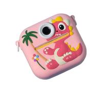 Dinosaur Shaped Kids Camera Instantly Photo Printer 1080P Video Recorder 2.4inDisplay 400mAh Battery Playful Learning Tool Children's Digital Camera With Photo Printing