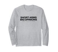Dinosaur - Short Arms Big Opinions - Dino Lover Long Sleeve T-Shirt
