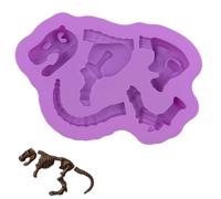 Dinosaur Silicone Molds Dinosaur Bones Silicone Moulds Funny Molds DIY Baking Tool for Chocolate Candy Halloween Christmas Party