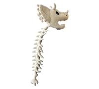 Dinosaur Skeleton Costume 3D Portable Plush Halloween with Head and