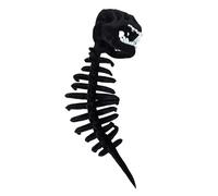 Dinosaur Skeleton Costume 3D Spinosaurus And Plush Spine Suitable For Halloween Role Playing And Dress Up Games Overcooked Plush (B, One Size)