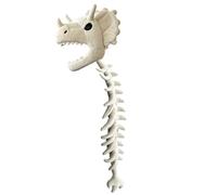 Dinosaur Skeleton Costume Plush 3D Portable Halloween Plush Toy with