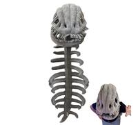 Dinosaur Skeleton Costume - Plush Toy, Halloween Skeleton Dress | For Children Adults Theatre Shows, Themed Events, Haunted House, Movie Making, Concerts