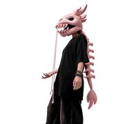 Dinosaur Skeleton - Plush Costume | Plush Dinosaur - Role Play Accessory On The Spine Stage Soft And Detailed Costume For Adults And Children Ideal For Fie