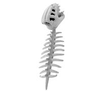 Dinosaur Skeleton Plush Costume, Wearable Funny Soft Headpiece Doll, Dinosaur Headpiece Skeleton Toy, For Women, Men, Boys, Kids, Adults, Home, House