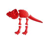 Dinosaur Skeleton Sand Kids Beach Toys Educational Play Set Summer Outdoor Activity (A, One Size)