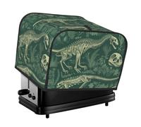 Dinosaur Skeleton Toaster Dust Cover, 4 Slice Toaster Cover, Kitchen Small Appliance Protection Cover