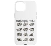 Dinosaur Skull Fossils Chart Prehistoric Paleontology Case for iPhone 15 Plus