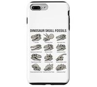 Dinosaur Skull Fossils Chart Prehistoric Paleontology Case for iPhone 7 Plus/8 Plus