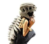 Dinosaur Skull Headpiece, Carnival Dinosaur Bone Headpiece, Halloween Cosplay Headgear Decoration Costume Accessory for Kids Men Masquerade Carnival Party Theme Events