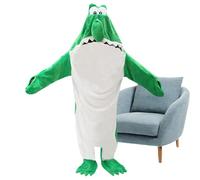 Dinosaur Sleeping Bag, Dinosaur Blanket Onesie | Flannel Dinosaur Blanket,Cute Cosplay Costume, Warm Home Wear, Pajamas for Winter